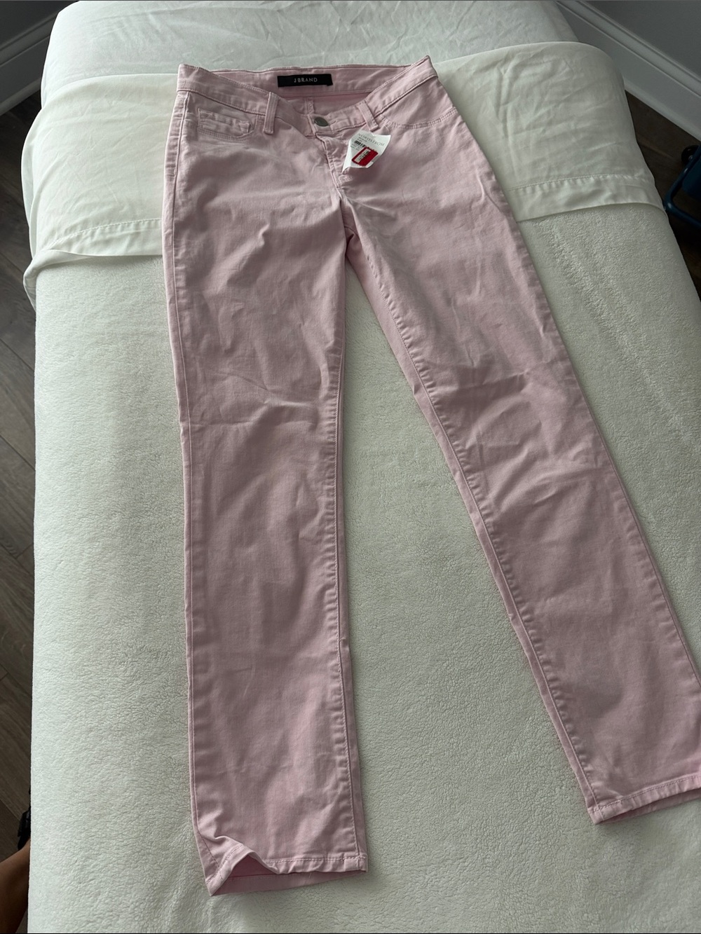 J Brand Light Pink Women's Skinny Pants